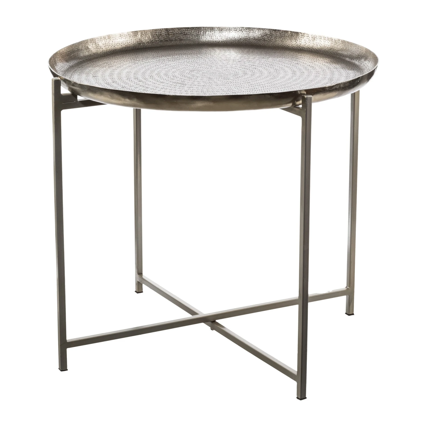 Deko-Teller Auf Rack In Silber 3 Deko-Teller Auf Rack In Silber