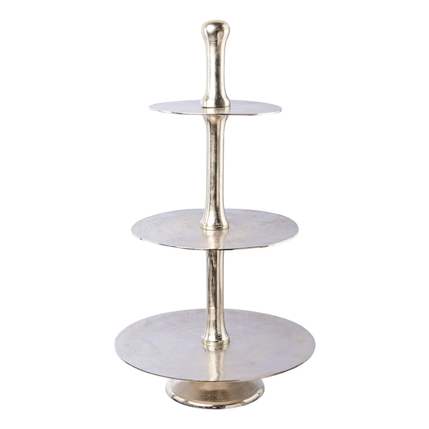 Etagere Aus Aluminium In Silber 3 Etagere Aus Aluminium In Silber