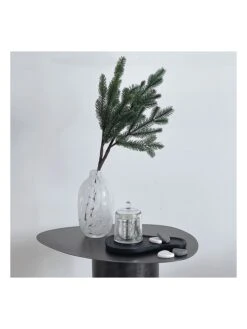 Vase "Alan" In Weiß - (H)20 X Ø 11 Cm -Allgemeiner Haushaltswarenladen deco lorrie vase alan in weiss h 20 x o 11 cm 4