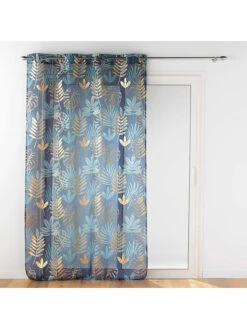 Gardine "Ornella" In Blau