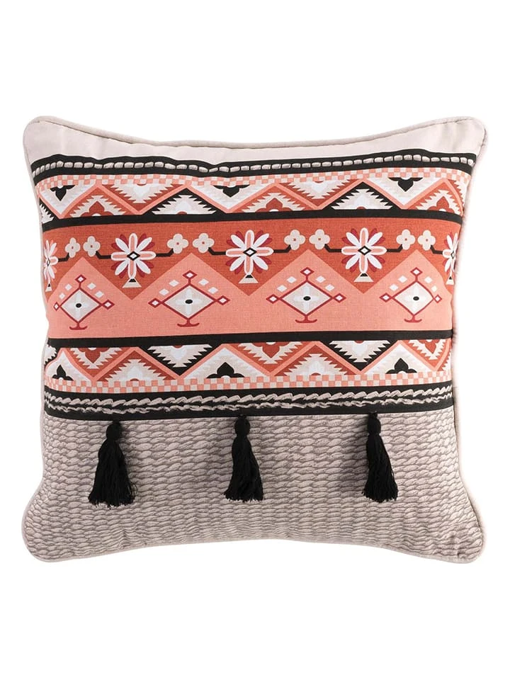 Kissen "Trilena" In Orange/ Beige 3 Kissen "Trilena" In Orange/ Beige