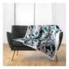 Überwurf "Isibelle" In Blau/ Grau 1 Überwurf "Isibelle" In Blau/ Grau -Allgemeiner Haushaltswarenladen douceur dinterieur uberwurf isibelle in blau grau