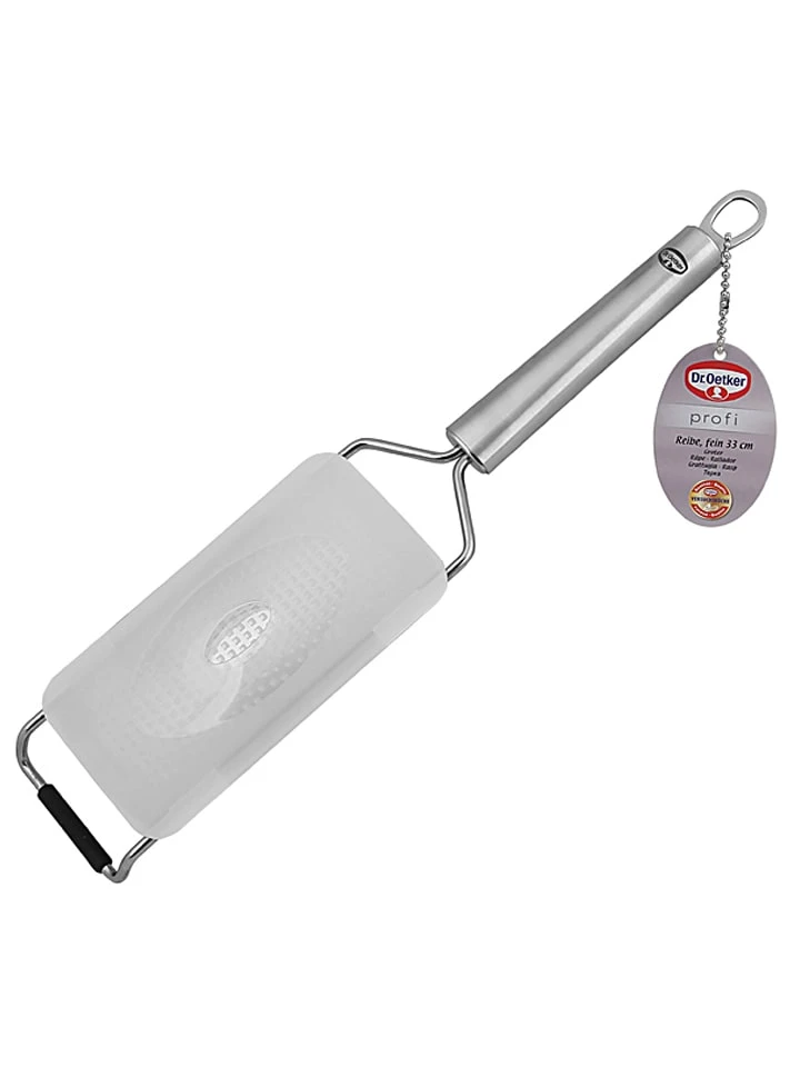 Dr. Oetker Edelstahl-Universalreibe "Profi" - (L)33 Cm 4 Dr. Oetker Edelstahl-Universalreibe "Profi" - (L)33 Cm – Bild 2