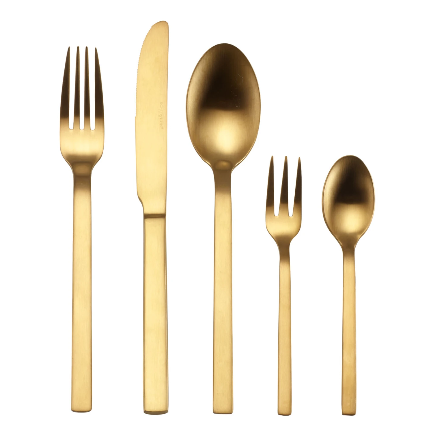 30 Tlg. Set Besteck-Set "Alexander Herrmann" In Gold 3 30 Tlg. Set Besteck-Set "Alexander Herrmann" In Gold