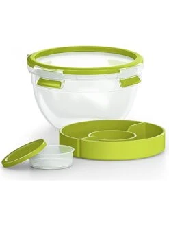 Emsa 2er-Set: Salatboxen "Clip & Go" In Grün - 1 L 7 Emsa 2er-Set: Salatboxen "Clip & Go" In Grün - 1 L -Allgemeiner Haushaltswarenladen emsa 2er set salatboxen clip and go in grun 1 l 1