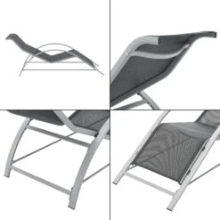 Gartenmöbelset Binetto 3tlg. In Grau Schwarz (L)41cm (B)41cm (H)45cm -Allgemeiner Haushaltswarenladen en casa gartenmobelset binetto 3tlg in grau schwarz l 41cm b 41cm h 45cm 5