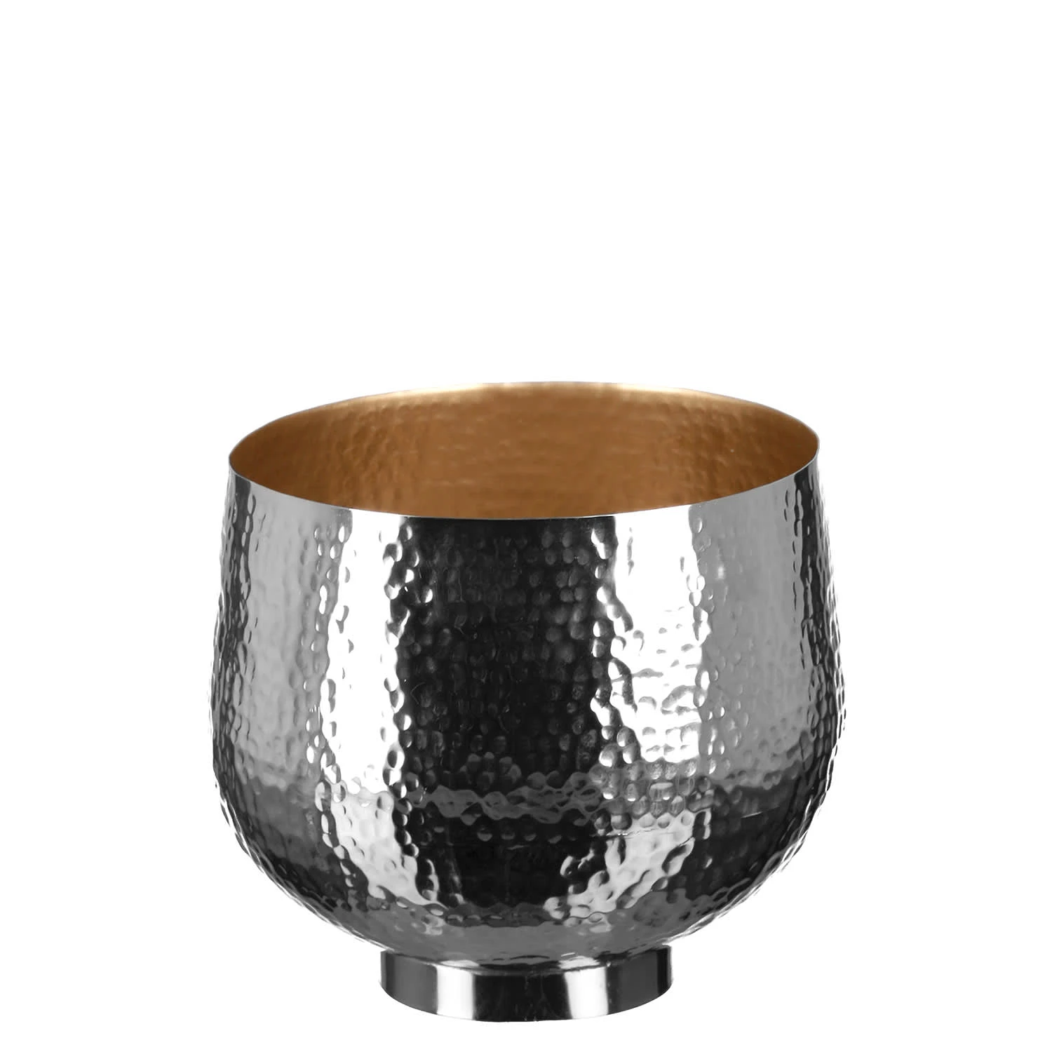 Windlicht "Selma" In Gold - H. 15,5 Cm - D. 16,5 Cm 3 Windlicht "Selma" In Gold - H. 15,5 Cm - D. 16,5 Cm