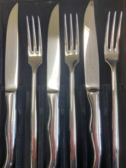 Steakset 6tlg. Silber