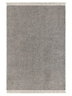 Hochflor-Teppich "Aloe" In Grau