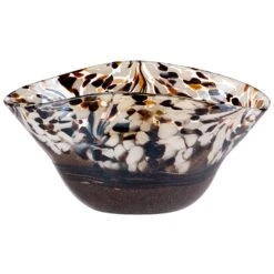 Schale "Alessia" In Braun - H. 15 Cm - B. 31 Cm