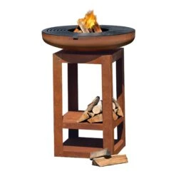 Metall Grill JENA In Kupfer