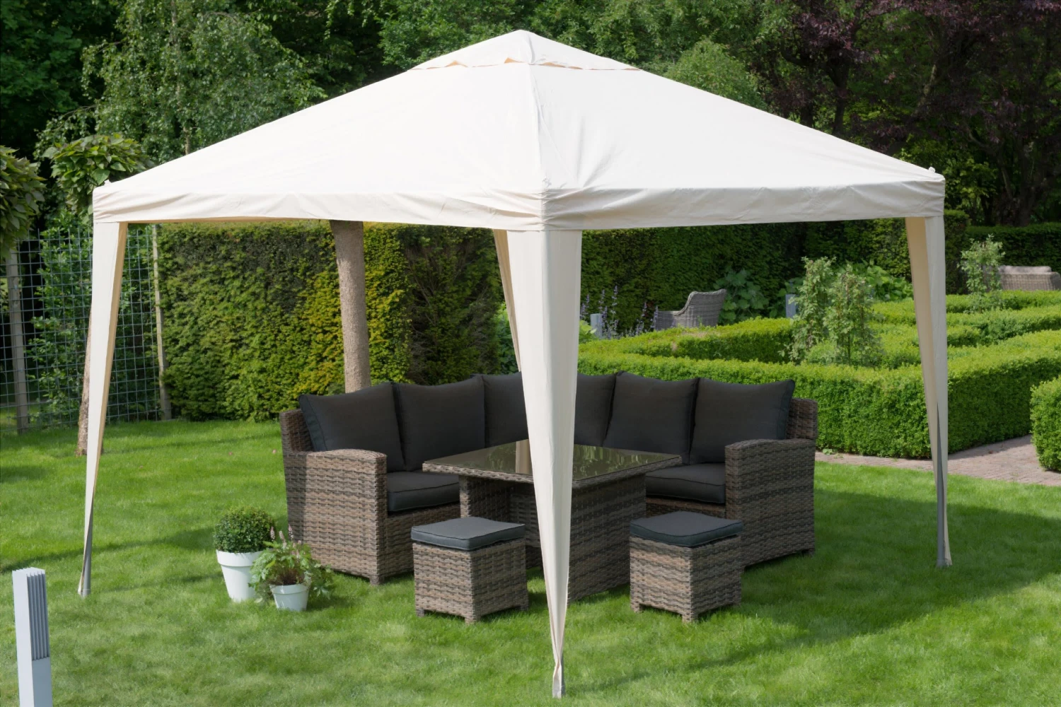 Pavillon Partyzelt ESPRIT In Farbe Ecru 5 Pavillon Partyzelt ESPRIT In Farbe Ecru – Bild 3