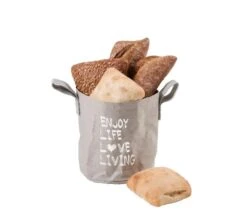 Pflanz- Und Dekotasche, Farbe Grau -Allgemeiner Haushaltswarenladen gmd living pflanz und dekotasche farbe grau 2