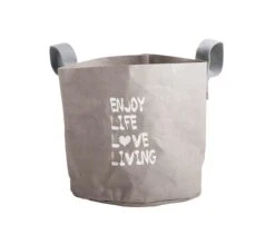 Pflanz- Und Dekotasche, Farbe Grau