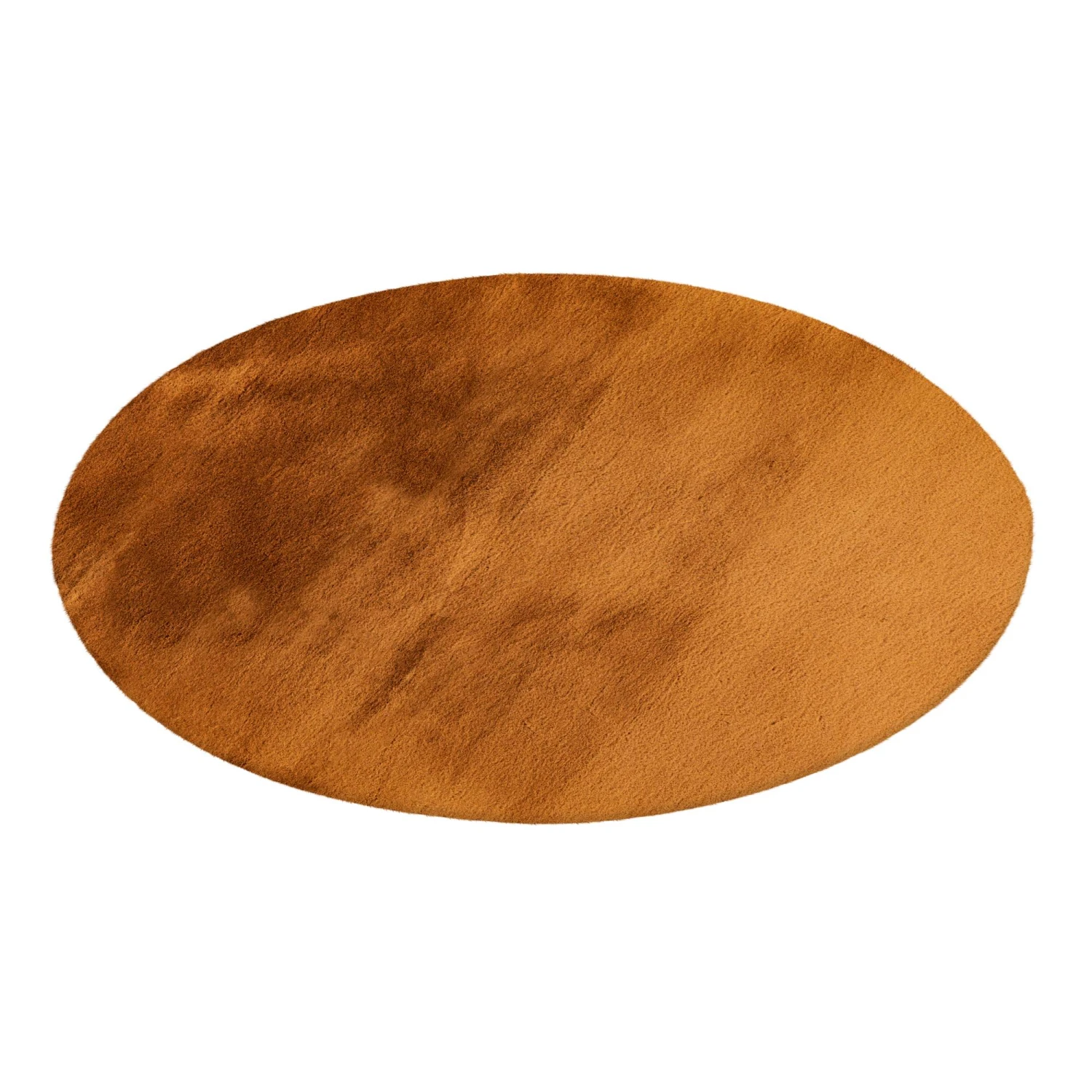 Runder Hochflor-Teppich HEAVEN In Amber (Bernstein) 4 Runder Hochflor-Teppich HEAVEN In Amber (Bernstein) – Bild 2