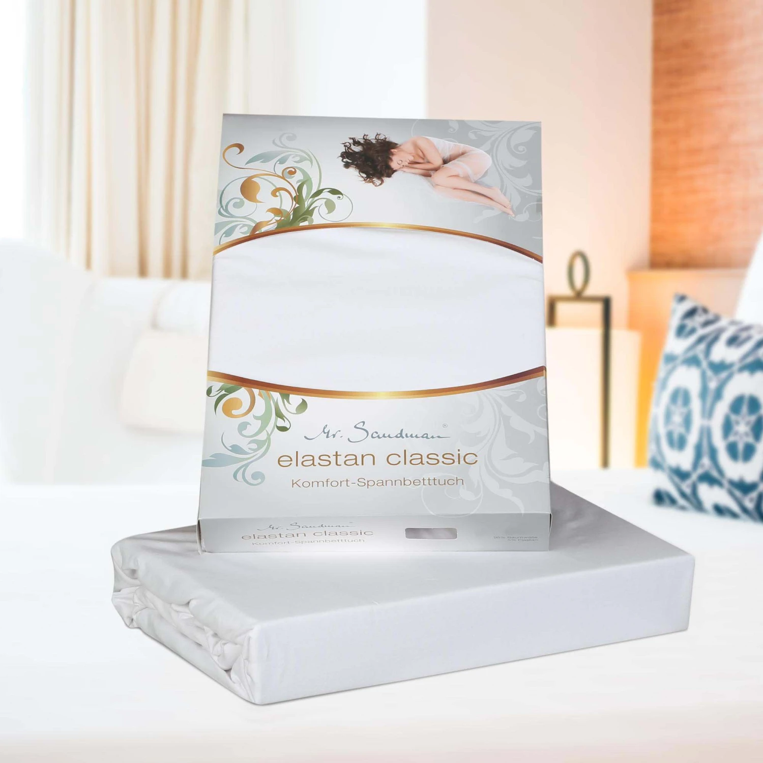 Spannbetttuch ELASTAN CLASSIC In Grafit 5 Spannbetttuch ELASTAN CLASSIC In Grafit – Bild 4