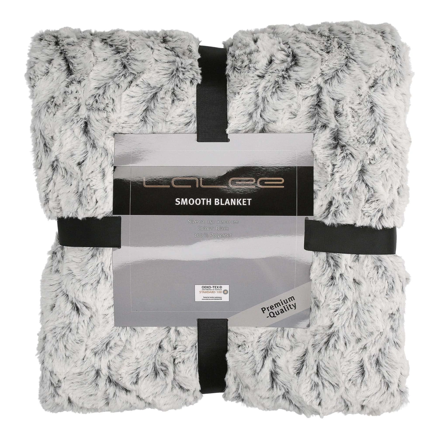 Superweiche Kuscheldecke SMOOTH In Black (schwarz) 7 Superweiche Kuscheldecke SMOOTH In Black (schwarz) – Bild 5