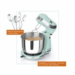 Küchenmaschine Knetmaschine Rührmaschine Edelstahl Mixer Rührschüssel -Allgemeiner Haushaltswarenladen gourmetmaxx kuchenmaschine knetmaschine ruhrmaschine edelstahl mixer ruhrschussel 4