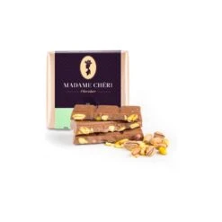 3 X 90g Pistazien Vollmilch Schokolade, Belgische Schokolade