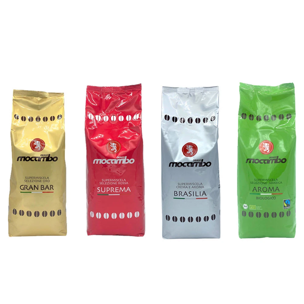 4er Set Mocambo Kaffee - Mocambo Brasilia, Suprema, Gran Bar Und Bio Aroma 3 4er Set Mocambo Kaffee - Mocambo Brasilia, Suprema, Gran Bar Und Bio Aroma