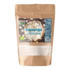 500g Bio Kokoschips, Geröstet, Ungesüßt