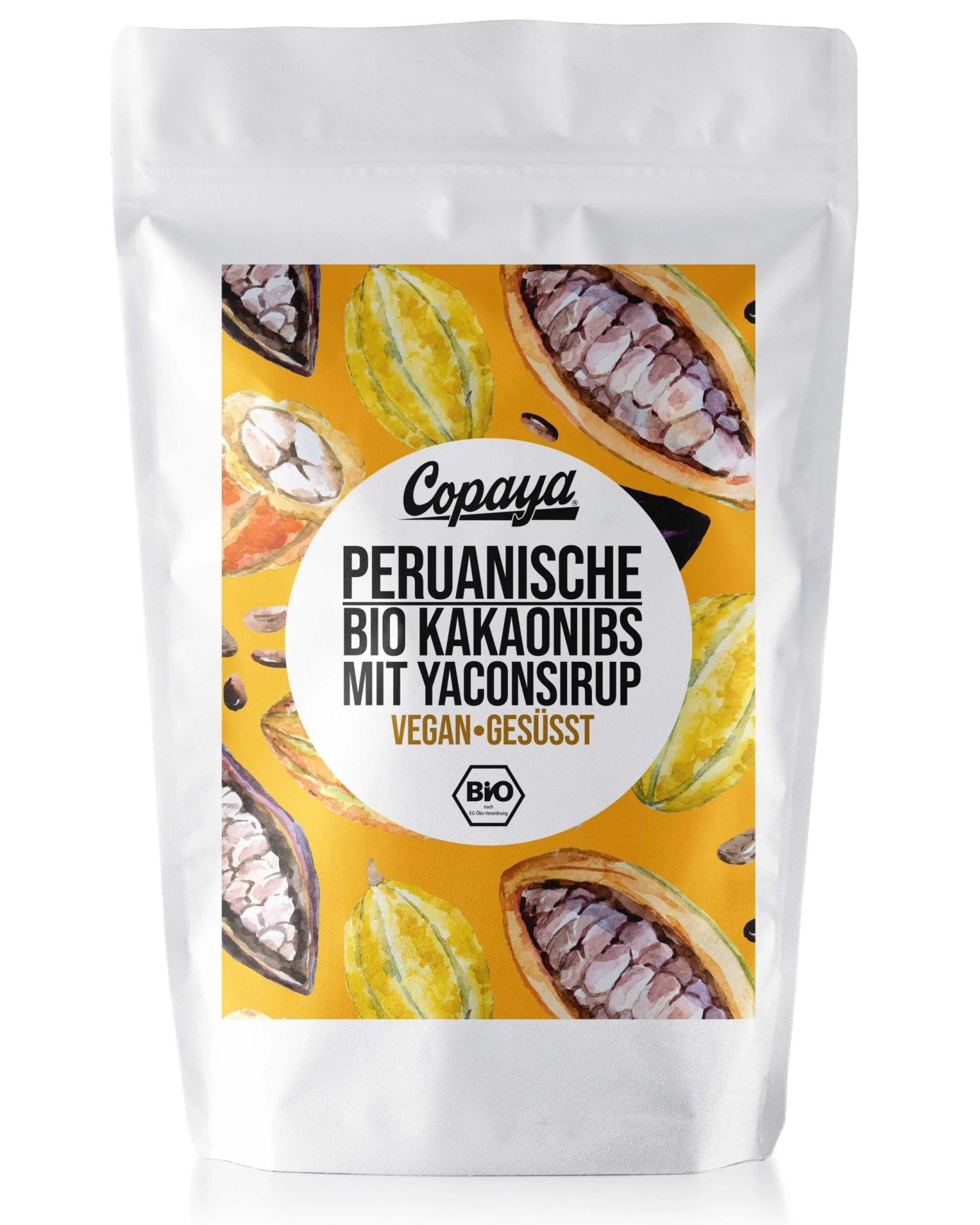 500g Bio Roh Kakaonibs Mit Yaconsirup Von Copaya 3 500g Bio Roh Kakaonibs Mit Yaconsirup Von Copaya