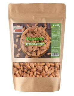 600g Mandeln, Knackig, Geröstet Und Gesalzen Von Granar