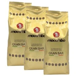 Kaffee Mocambo Gran Bar Oro Gold, 3 X 1 Kg