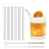 6er Set Trinkhalme: Glas-Strohhalme In Transparent - 15 Cm 1 6er Set Trinkhalme: Glas-Strohhalme In Transparent - 15 Cm -Allgemeiner Haushaltswarenladen halm 6er set trinkhalme glas strohhalme in transparent 15 cm