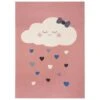 Kinderteppich Kurzflor Lovely Sky Wolke Rosa 1 Kinderteppich Kurzflor Lovely Sky Wolke Rosa -Allgemeiner Haushaltswarenladen hanse home kinderteppich kurzflor lovely sky wolke rosa