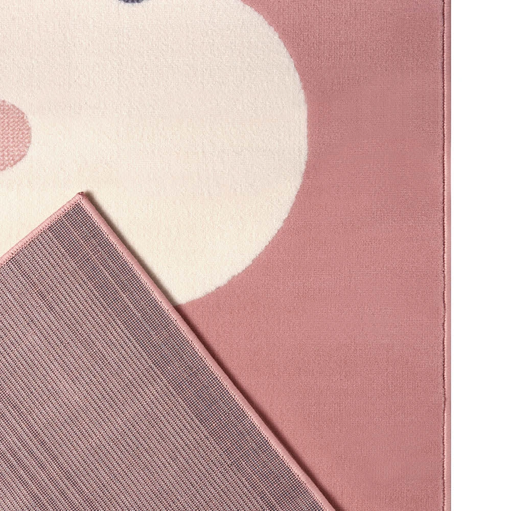 Kinderteppich Kurzflor Lovely Sky Wolke Rosa 6 Kinderteppich Kurzflor Lovely Sky Wolke Rosa – Bild 4