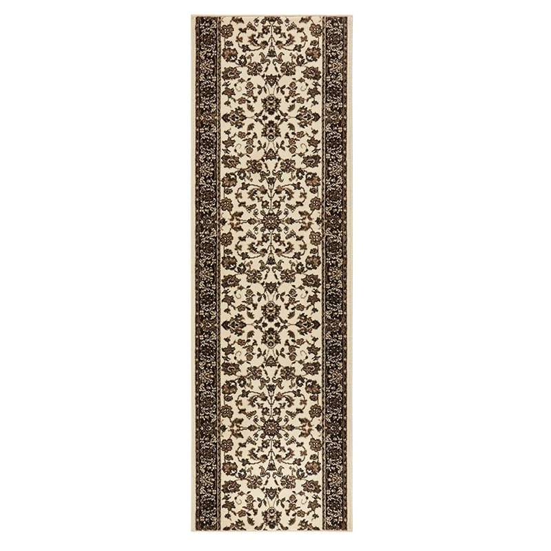 Kurzflor Teppich Läufer Vintage Creme 3 Kurzflor Teppich Läufer Vintage Creme