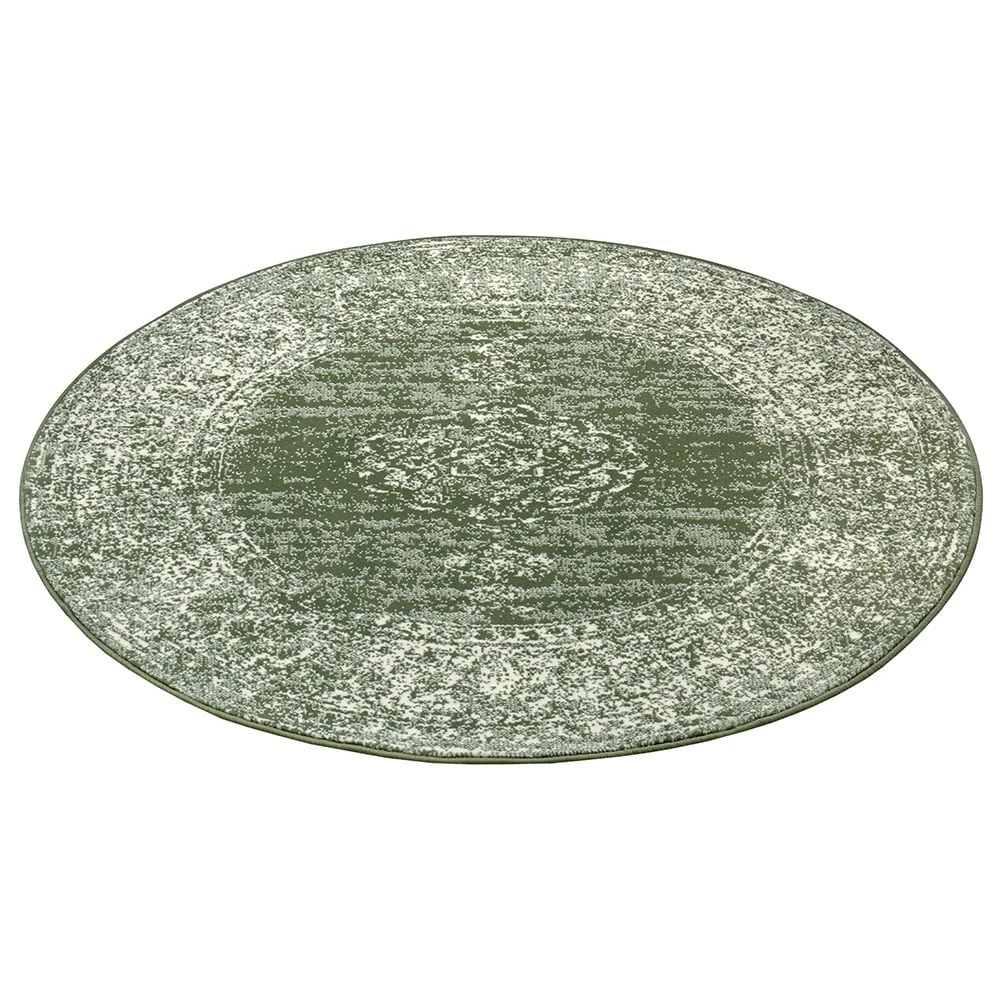 Kurzflor Teppich Méridional Grün 4 Kurzflor Teppich Méridional Grün – Bild 2