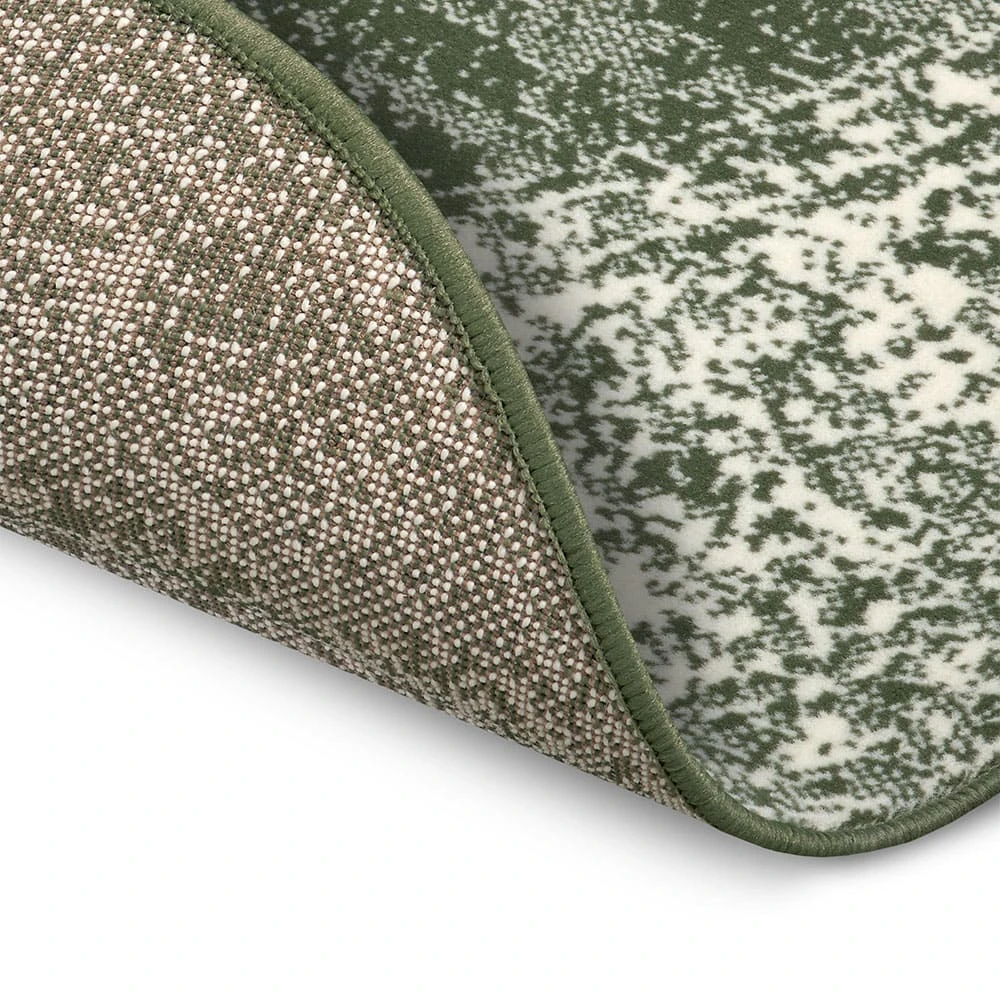 Kurzflor Teppich Méridional Grün 5 Kurzflor Teppich Méridional Grün – Bild 3