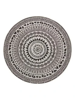 Wende-Teppich "Twin Supreme - Coron" In Schwarz/ Creme