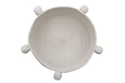 Korb "Bobble" In Elfenbein - 30x30x15 Cm -Allgemeiner Haushaltswarenladen happy decor kids korb bobble in elfenbein 30x30x15 cm 3