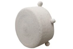 Korb "Bobble" In Elfenbein - 30x30x15 Cm -Allgemeiner Haushaltswarenladen happy decor kids korb bobble in elfenbein 30x30x15 cm 4