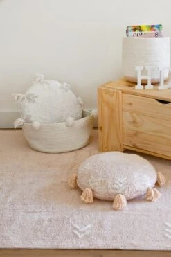 Korb "Bobble" In Elfenbein - 30x30x15 Cm -Allgemeiner Haushaltswarenladen happy decor kids korb bobble in elfenbein 30x30x15 cm 7