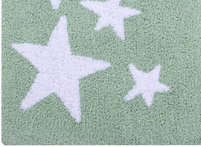 Teppich "Four Stars" In Grün - 160x120 Cm 4 Teppich "Four Stars" In Grün - 160x120 Cm – Bild 2