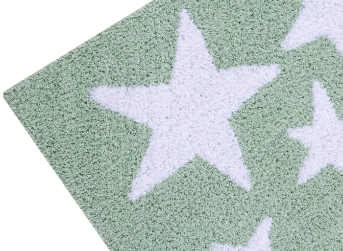 Teppich "Four Stars" In Grün - 160x120 Cm 5 Teppich "Four Stars" In Grün - 160x120 Cm – Bild 3