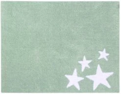 Teppich "Four Stars" In Grün - 160x120 Cm