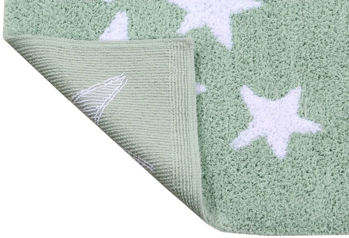 Teppich "Four Stars" In Grün - 160x120 Cm 6 Teppich "Four Stars" In Grün - 160x120 Cm – Bild 4