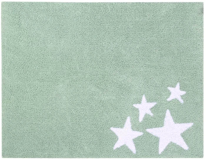 Teppich "Four Stars" In Grün - 160x120 Cm 3 Teppich "Four Stars" In Grün - 160x120 Cm