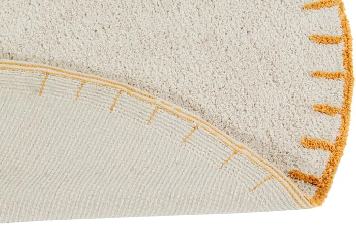 Teppich "Sky Shades" In Beige/Gelb - Ø 120 Cm 6 Teppich "Sky Shades" In Beige/Gelb - Ø 120 Cm – Bild 4