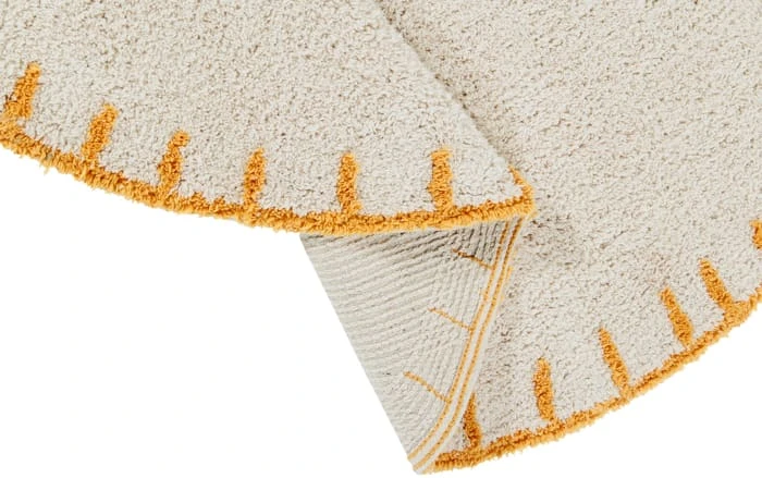 Teppich "Sky Shades" In Beige/Gelb - Ø 120 Cm 7 Teppich "Sky Shades" In Beige/Gelb - Ø 120 Cm – Bild 5