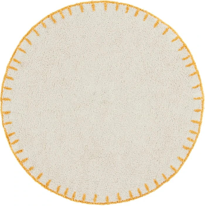 Teppich "Sky Shades" In Beige/Gelb - Ø 120 Cm 3 Teppich "Sky Shades" In Beige/Gelb - Ø 120 Cm