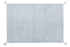 Teppich "Tan Tan" In Elfenbein/Hellblau - 120x160cm