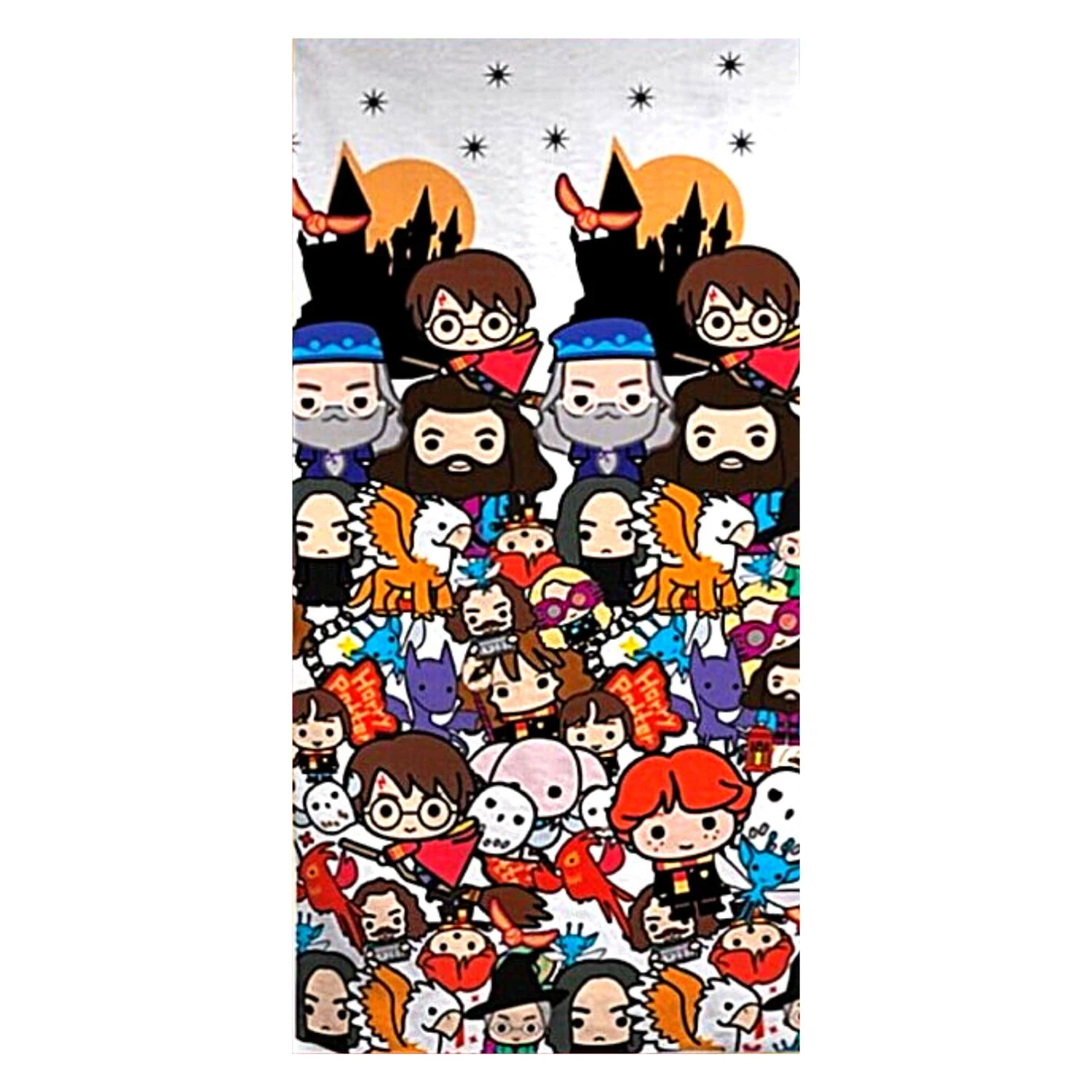 Strandtuch Harry Potter - (L) 140 Cm X (B) 70 Cm In Bunt 3 Strandtuch Harry Potter - (L) 140 Cm X (B) 70 Cm In Bunt