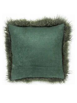 Kissen Mit Schaffell In Grün 7 Kissen Mit Schaffell In Grün -Allgemeiner Haushaltswarenladen hofbrucker kissen mit schaffell in grun 2