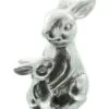 Figuren "Hasenmutter Mit Kind" 21cm In Silber 2 Figuren "Hasenmutter Mit Kind" 21cm In Silber -Allgemeiner Haushaltswarenladen homeliving figuren hasenmutter mit kind 21cm in silber